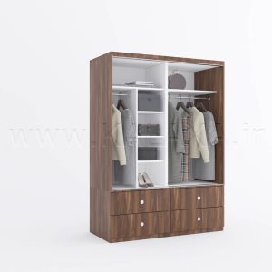 کمد درب ریلی مدل KRM112