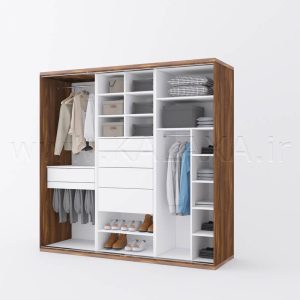 کمد درب ریلی مدل KRM118