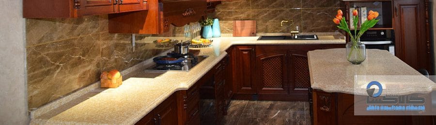membrane kitchen cabinets04 کابینت ممبران قهوهای