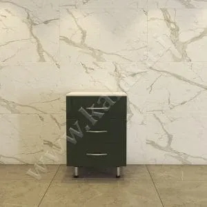 کابینت زمینی کشودار 60 سانتی سه کش
