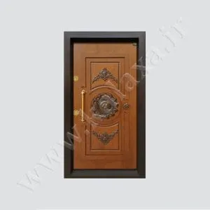 درب ضد سرقت یک لنگه مدل نگین رنگ — تصویر 4