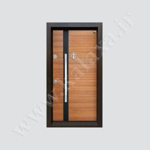 mahor 1 original درب ضد سرقت تک لنگه مدل سه قاب پنج با روکش ضد خش — تصویر 6