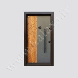 radin 1 original درب ضد سرقت تک لنگه مدل سه قاب پنج با روکش ضد خش — تصویر 4