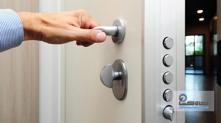 درب ضد سرقت چوبی استاندارد با کیفیت ترک و ایرانی