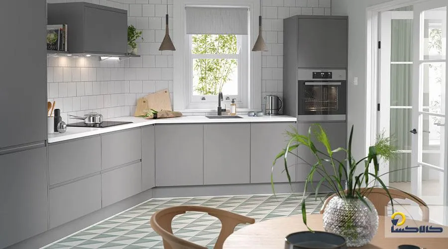 رنگ کابینت ام دی اف طوسی