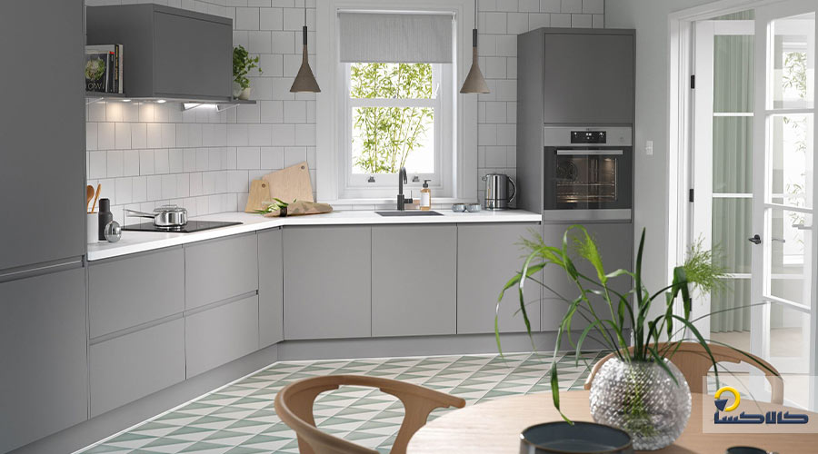 رنگ کابینت ام دی اف طوسی