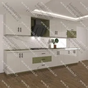 کابینت آماده ام دی اف (MDF) اقتصادی