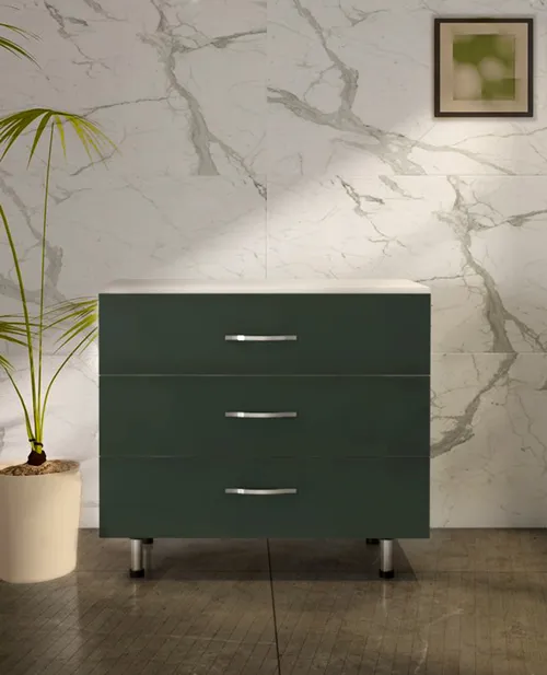 کابینت تکی زمینی کشودار