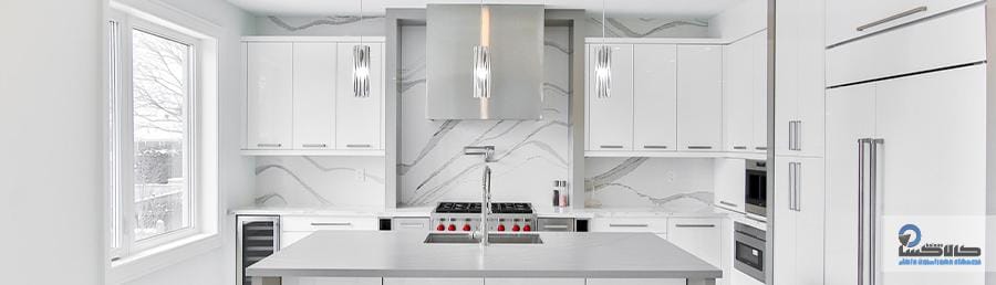 کابینت جدید ساده و سفید ارزان