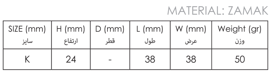 دستگیره درب کابینت و کمد مدل DKN100 2