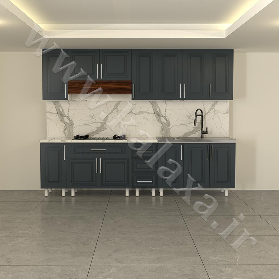 کابینت آماده ممبران کلاسیک ۳ متری 7 قیمت کابینت ممبران آماده با خدمات نصب حرفهای