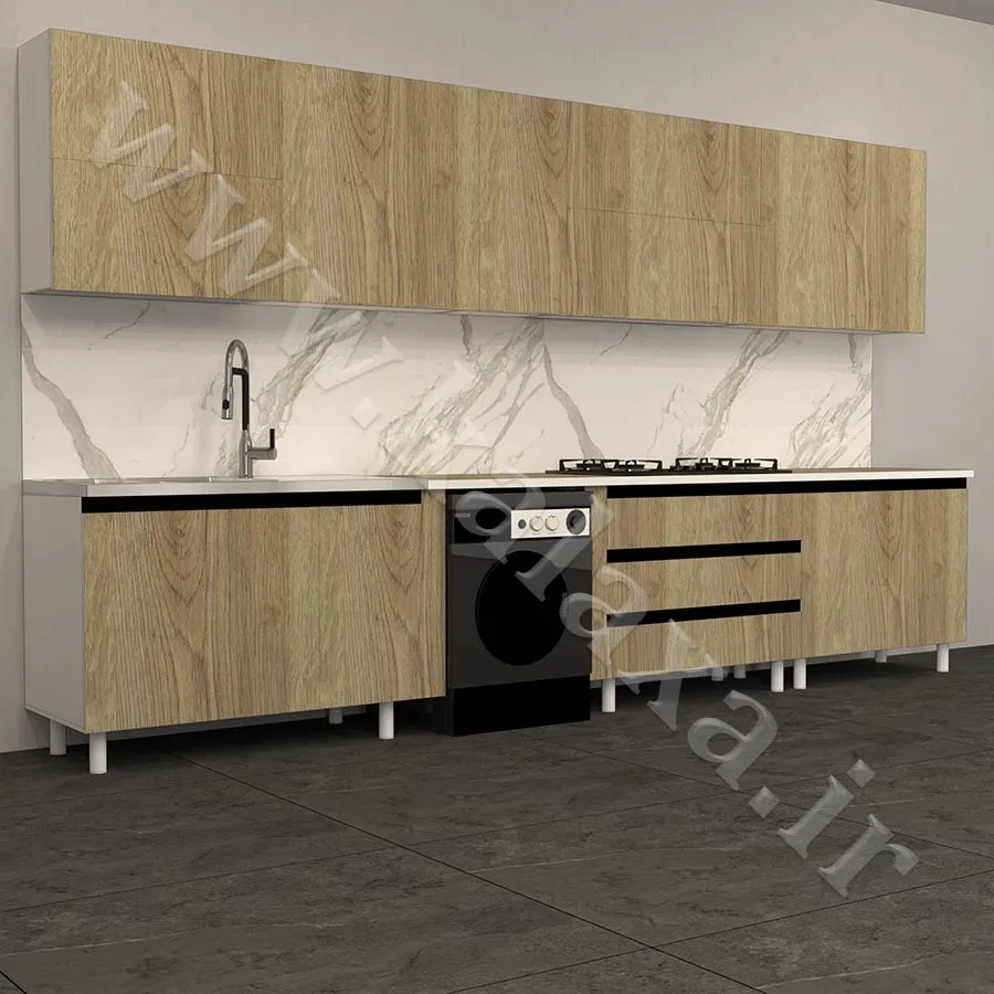 کابینت آشپزخانه آماده 4 متری با امکان پرداخت در محل