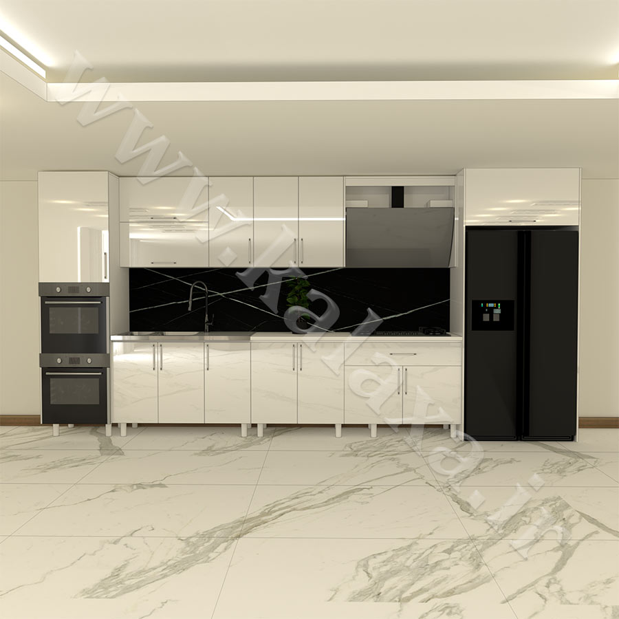 کابینت اماده 4.55 متری دستگیره مخفی (1)