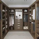 طراحی کلوزت روم با ام دی اف