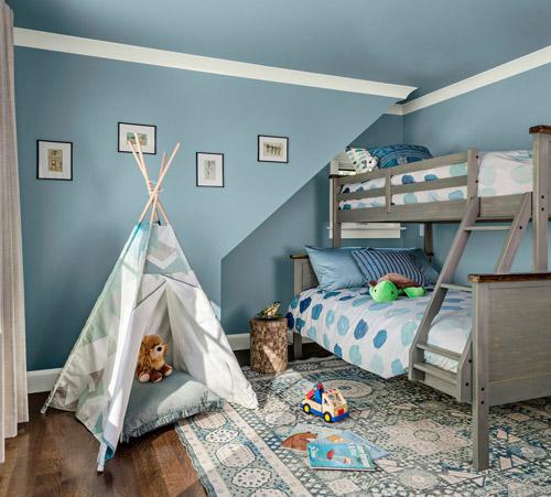 طراحی داخلی اتاق‌خواب کودک و نوجوان مدرن