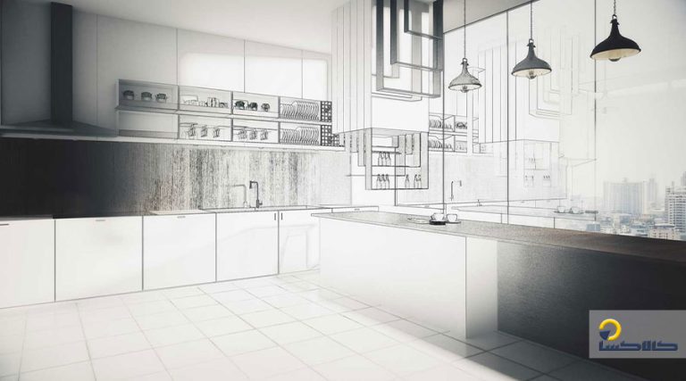 کابینت مدرن و طراحی جذاب