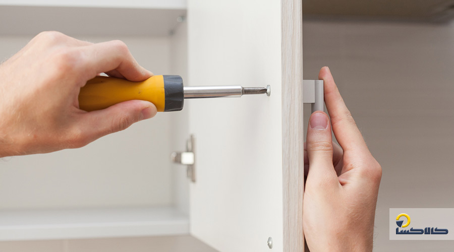 مراحل نصب سریع و فوری کابینت آشپزخانه
