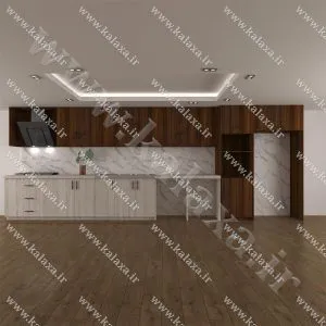 کابینت 6 متری اماده با جنس مقاوم برای خانه‌های کوچک