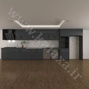 کابینت آماده های گلاس ترک