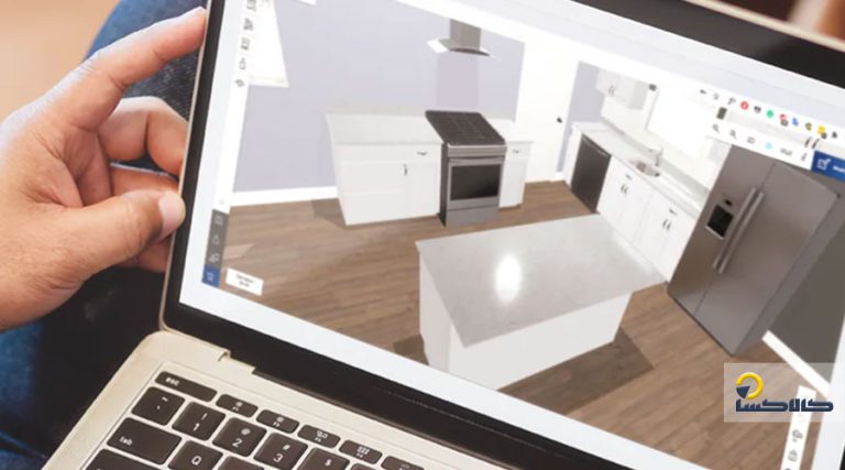 کابینتهای مدرن ام دی اف MDF و هایگلاس