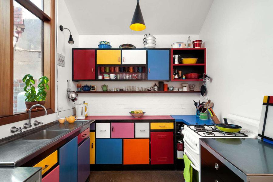انتخاب رنگ روکش درب کابینت آشپزخانه