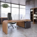 خرید میز مدیریت با طراحی شیک و حرفه‌ای، مناسب اتاق‌های کاری مدرن