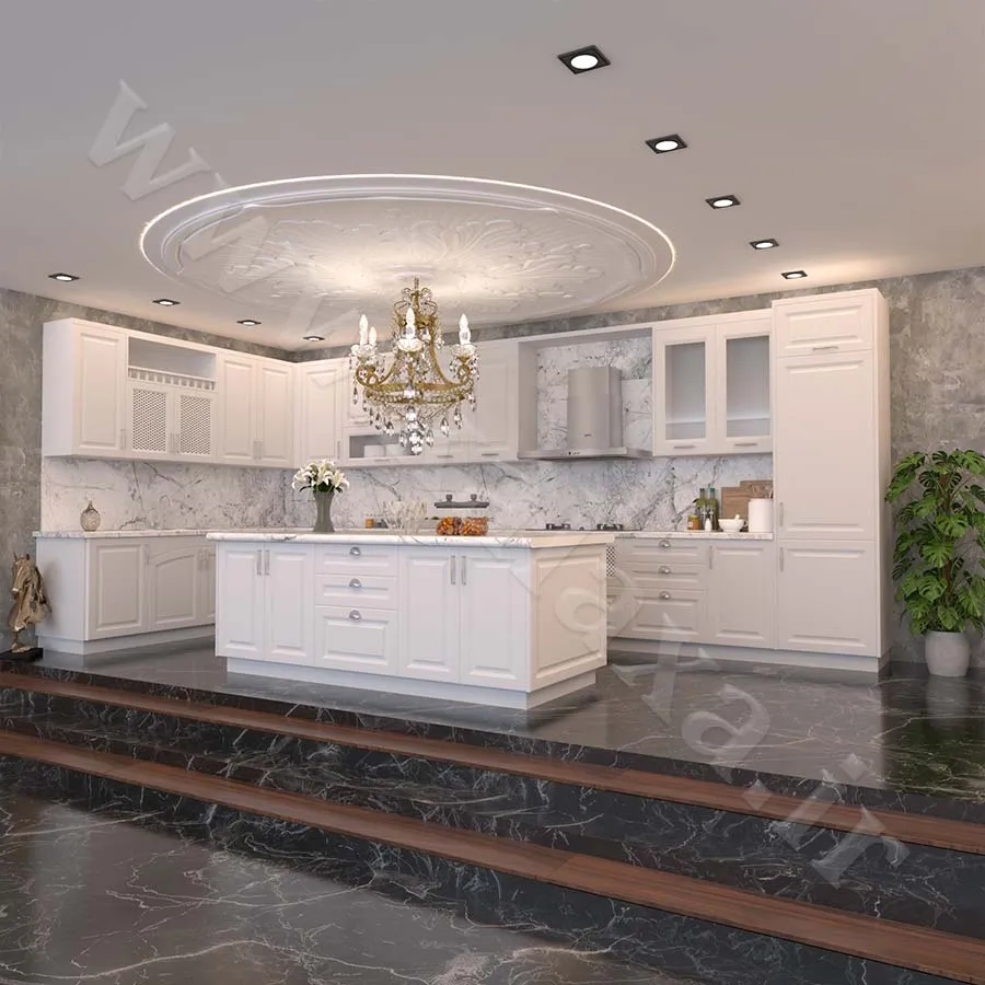 کابینت جزیره آماده ممبران نئوکلاسیک مدل 202 2
