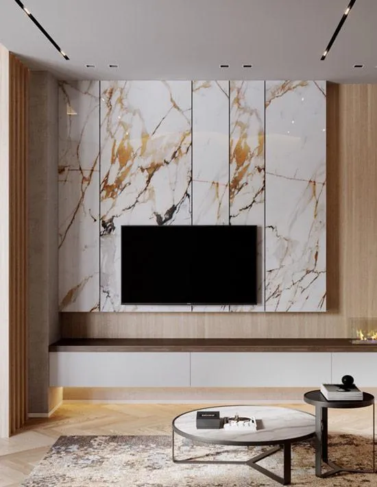 طراحی دیوار tv مدرن