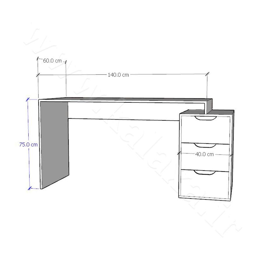 میز کامپیوتر مدل MC104 3 میز کامپیوتر مدل MC104 3