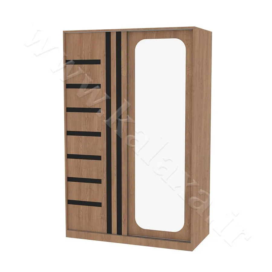 طراحی و ساخت کمد ریلی چوبی با کیفیت بالا