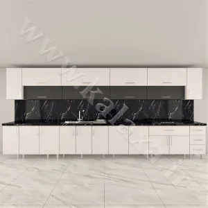 کابینت حجمی دوپله آماده برای دکوراسیون مدرن