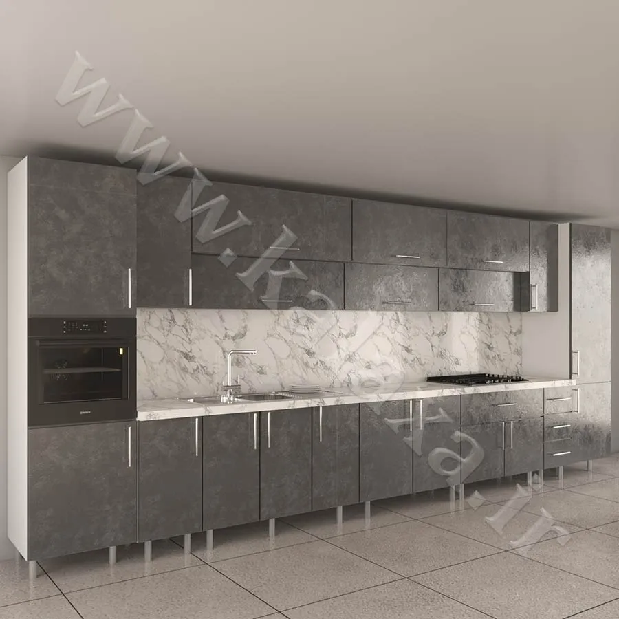 طرح جدید کابینت پلکانی آماده آشپزخانه ایرانی