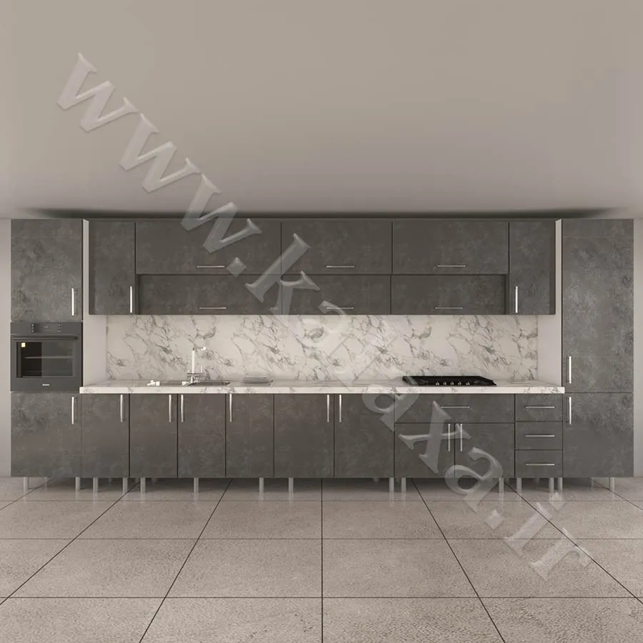 طرح جدید کابینت پله ای آشپزخانه mdf