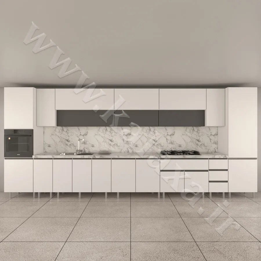 کابینت آشپزخانه دو پله اماده