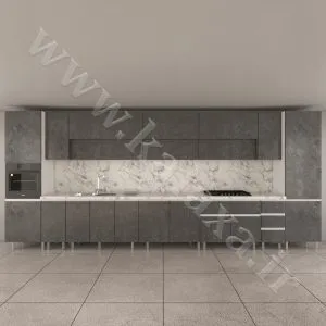 کابینت آماده آشپزخانه دوپله 5.2 متری