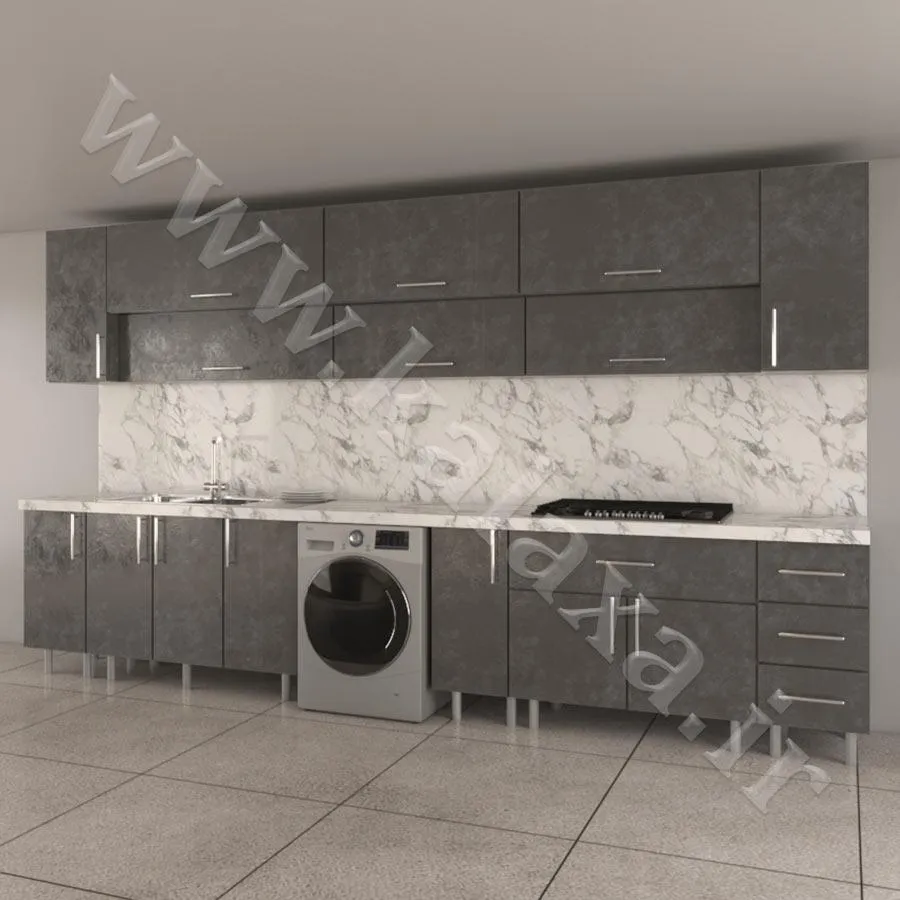 کابینت حجمی آماده با طراحی مدرن زیبا