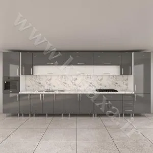 طرح کابینت های جدید آشپزخانه حجمی
