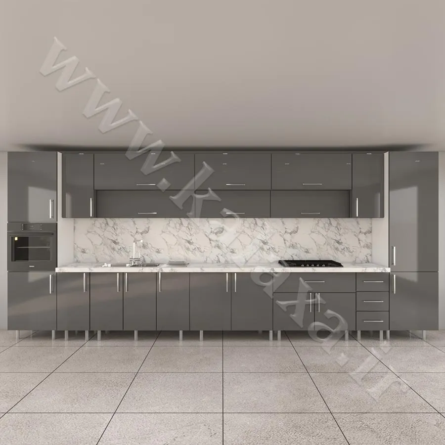 کابینت دو پله مدرن هایگلاس ترک