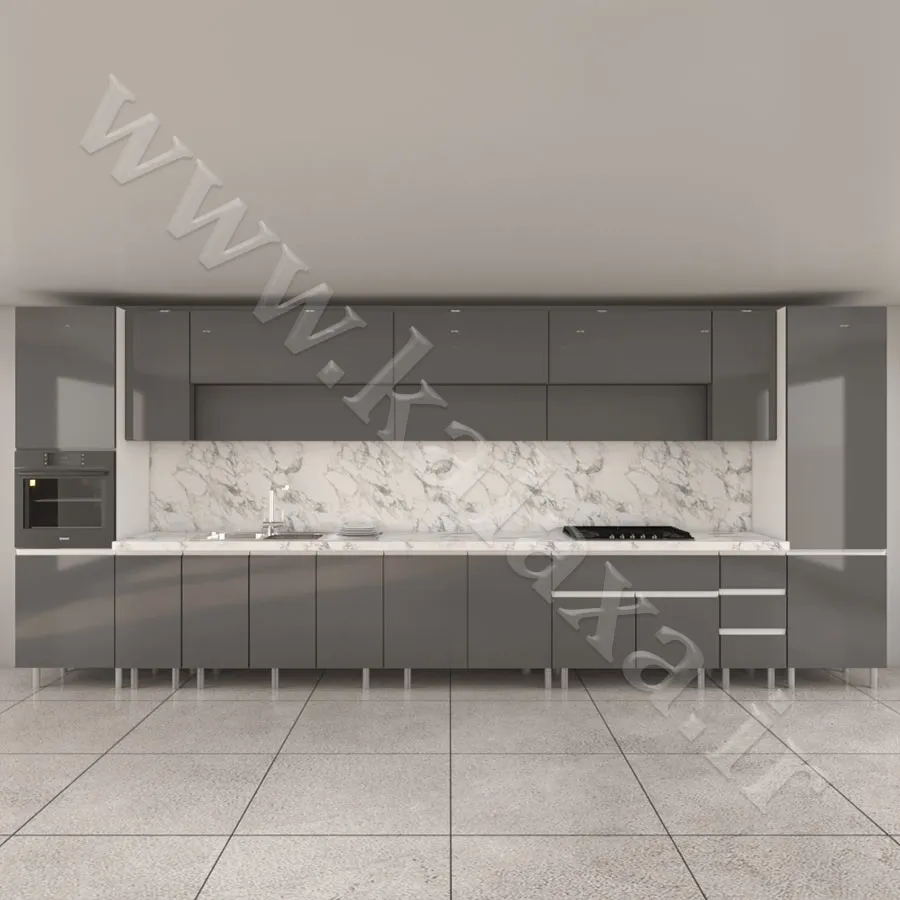 زیباترین مدل کابینت پلکانی هایگلاس آماده
