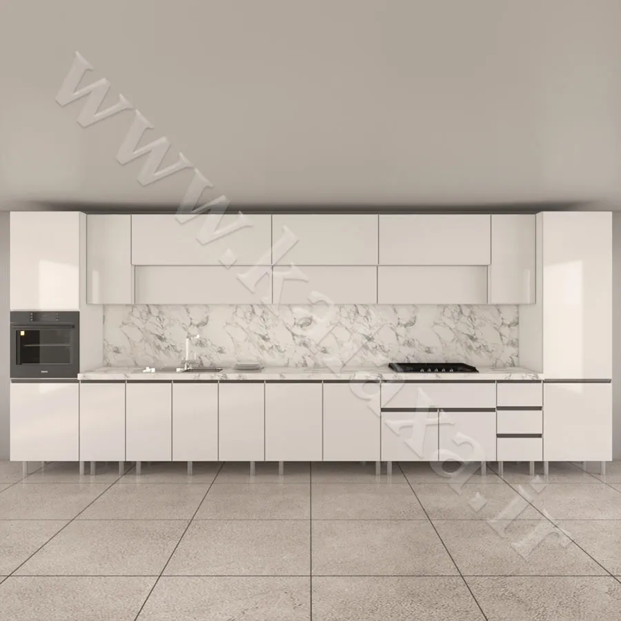 طرح جدید کابینت آشپزخانه مدرن حجمی