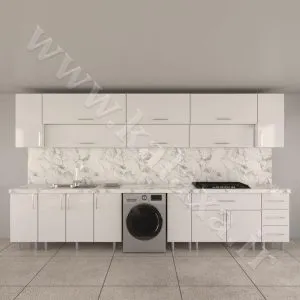 کابینت حجمی آماده برای دکوراسیون آشپزخانه‌های لوکس