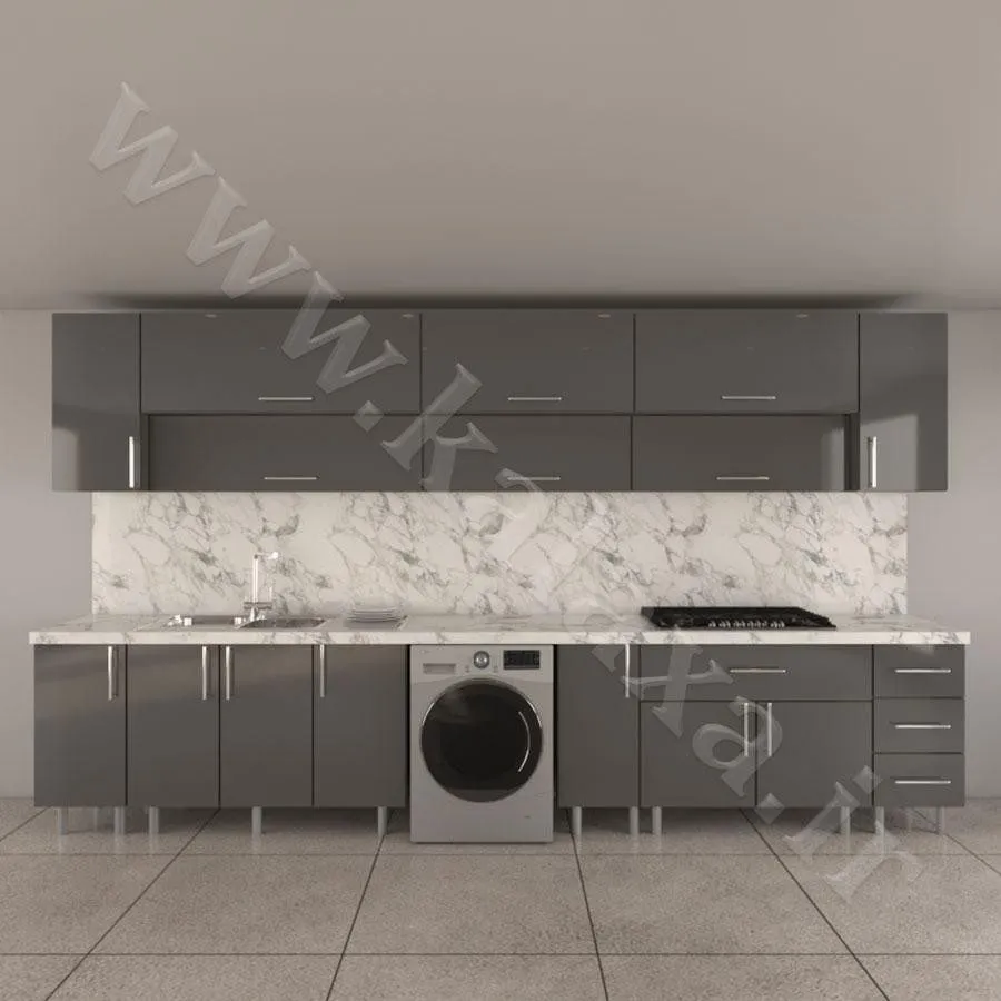 کابینت حجمی آماده با قابلیت دسترسی آسان به لوازم