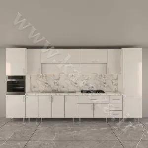 کابینت حجمی آشپزخانه آماده نصب هایگلاس ترک