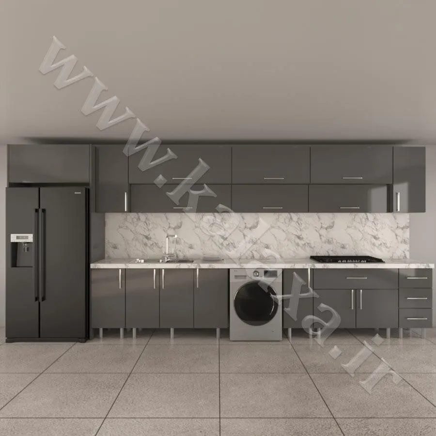 کابینت پلکانی پیش‌ساخته با امکانات خاص