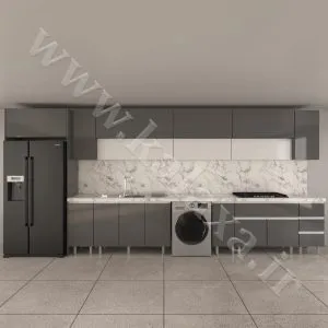 کابینت حجمی دوپله آماده مناسب برای فضاهای باز