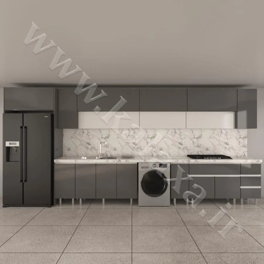 کابینت حجمی دوپله آماده مناسب برای فضاهای باز