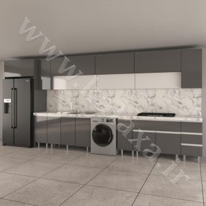 کابینت پله ای آماده هایگلاس ترک