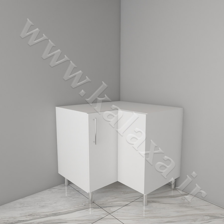 یونیت اماده زمینی کنجی ال شکل 1 خرید اینترنتی کابینت کنجی دیواری و زمینی