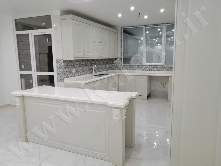 کابینت ممبران سفید صدفی