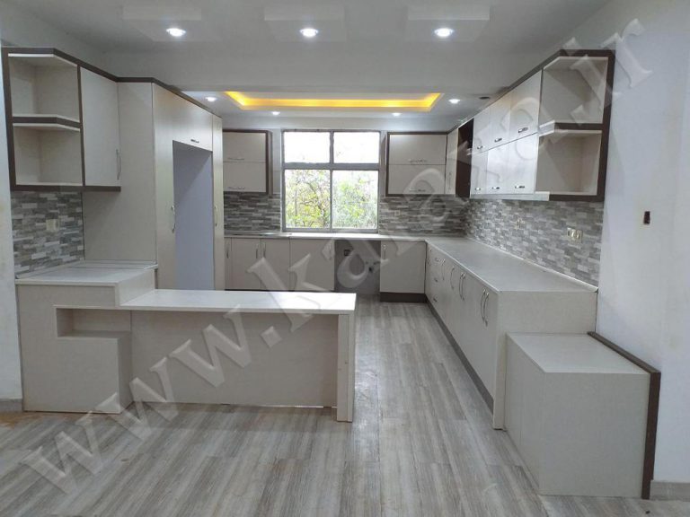 کابینت مدرن ام دی اف سفارشی و هزینه مناسب خانههای جدید